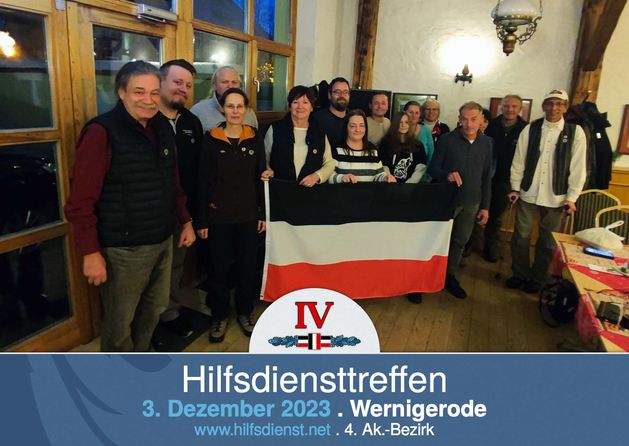 Hilfsdiensttreffen in Wernigerode mit Besuch des historischen Weihnachtsmarktes.