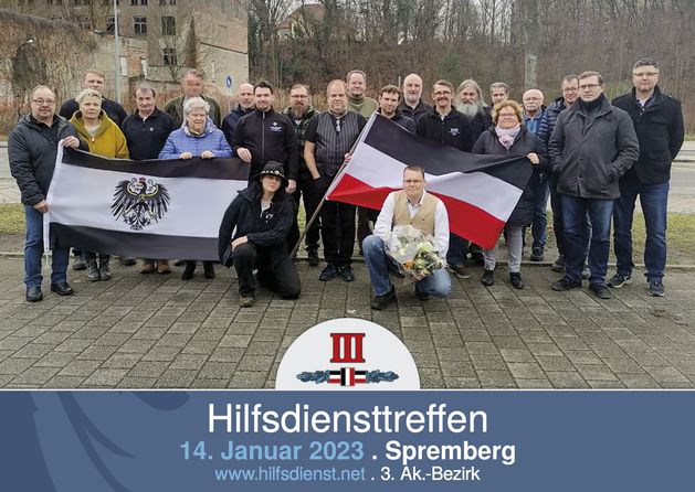 1. Hilfsdiensttreffen des III. Ak.-Bezirks im neuen Jahr.