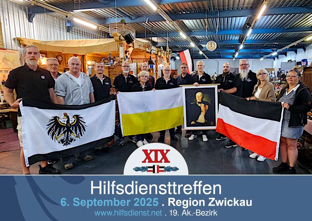 Arbeitsreiches Hilfsdiensttreffen mit Eidesleistung und Stellenbesetzung.