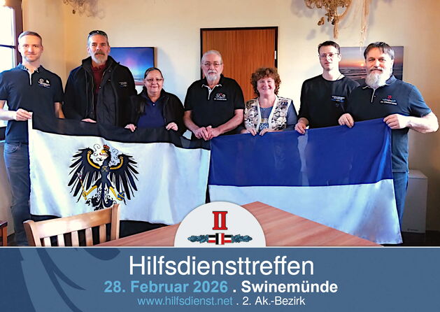 36. Hilfsdiensttreffen in der Region Swinemünde.