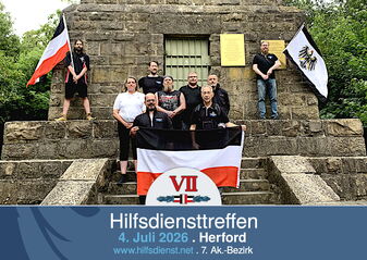 Hilfsdiensttreffen in der Region Detmold.