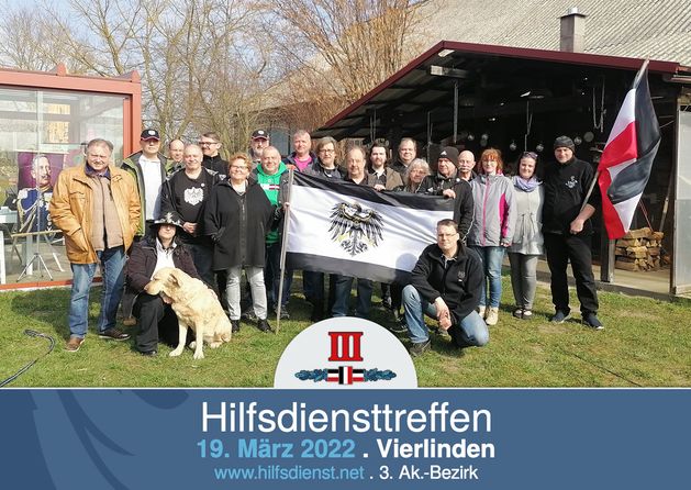 Hilfsdiensttreffen des III. Ak.-Bezirkes in Vierlinden.