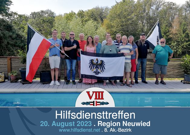 Hilfsdiensttreffen am 20. August 2023.