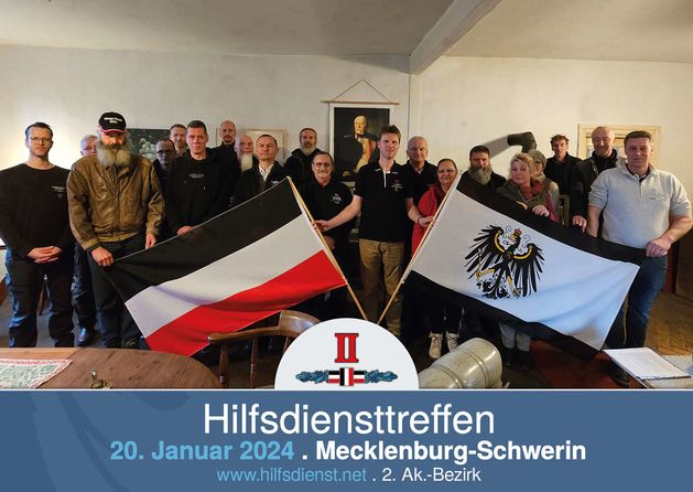 22. Hilfsdiensttreffen in Mecklenburg-Schwerin.
