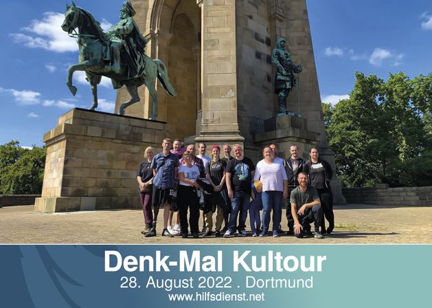 Denkmal-Kultour am Kaiser Wilhelm Denkmal Hohensyburg.