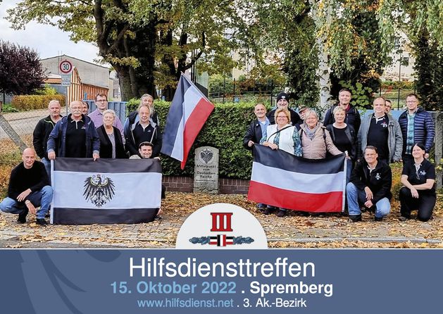 Hilfsdiensttreffen in der Nähe des Mittelpunkts des Deutschen Reichs.