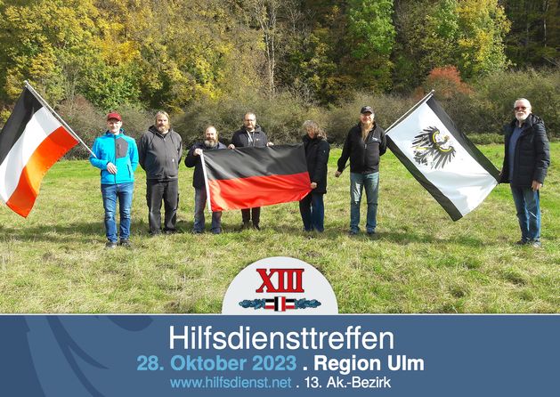 2. Hilfsdiensttreffen 2023 auf der Ostalb.