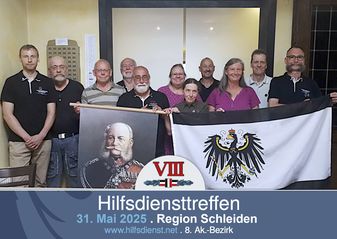 Hilfsdiensttreffen im Mai.
