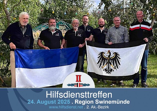 34. Hilfsdiensttreffen in der Region Swinemünde.