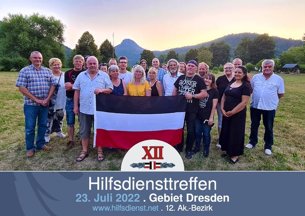 Eines der größten Hilfsdienst-Treffen im XII. Ak-Bezirk.