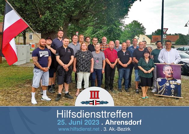 Hilfsdiensttreffen des III. Ak.-Bezirks im Süden von Berlin.