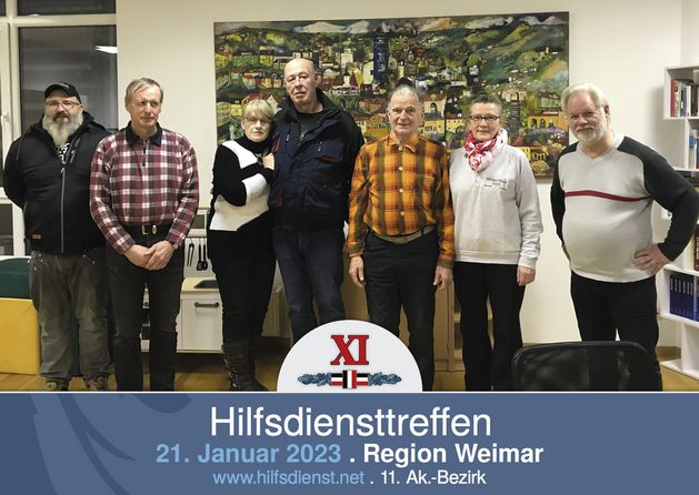 Hilfsdiensttreffen in Jena.