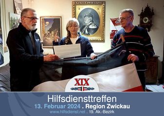 Hilfsdiensttreffen in der Region Zwickau.