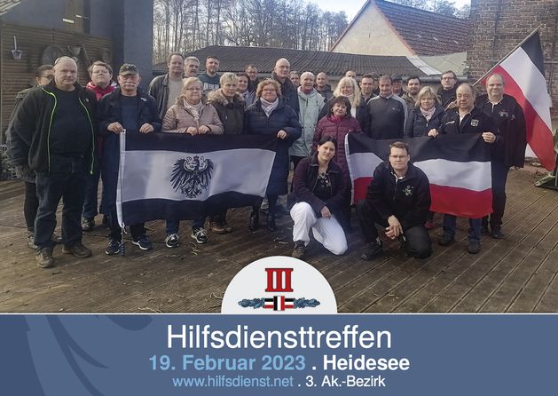 26. Hilfsdiensttreffen des III. Ak.-Bezirkes in Heidesee.