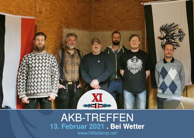 AKB-Treffen mit einer Schweigeminute in der Nähe von Wetter.