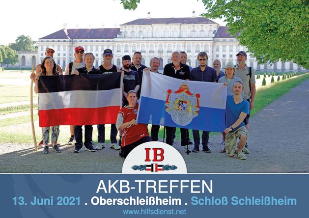 8. Treffen des Ak.-Bezirks I.B. in Oberschleißheim/Schloß Schleißheim.