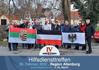 Erstes Hilfsdiensttreffen im Herzogtum Sachsen-Altenburg.