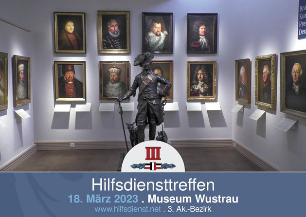 Gemeinsames Hilfsdiensttreffen mit Besuch im Brandenburg-Preußen Museum Wustrau.