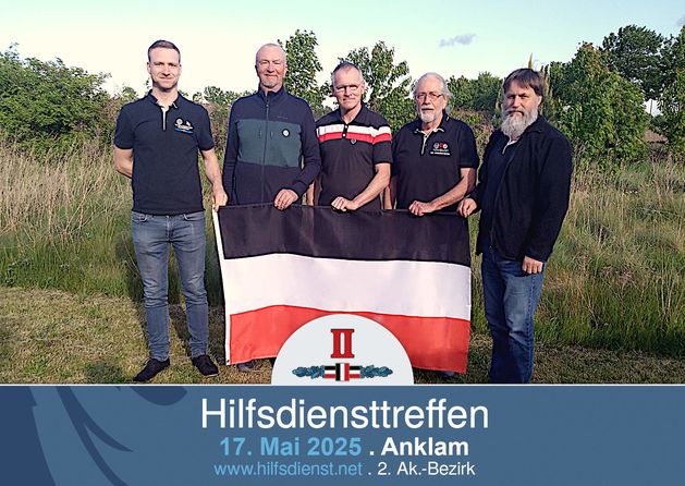 32. Hilfsdiensttreffen in der Region Anklam.