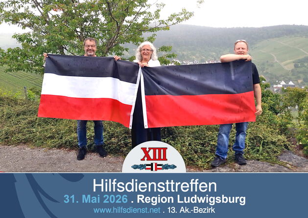 Hilfsdiensttreffen östlich von Stuttgart.