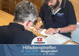 Informatives Hilfsdiensttreffen im sächsischen Bergland.