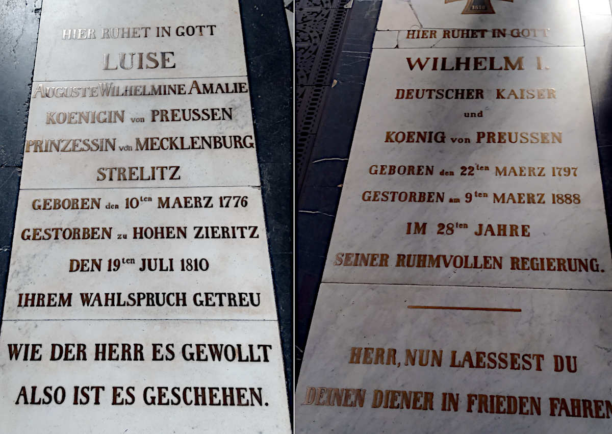 Freiwillige Eidesleistung an der letzten Ruhestätte  Kaiser Wilhelms I.