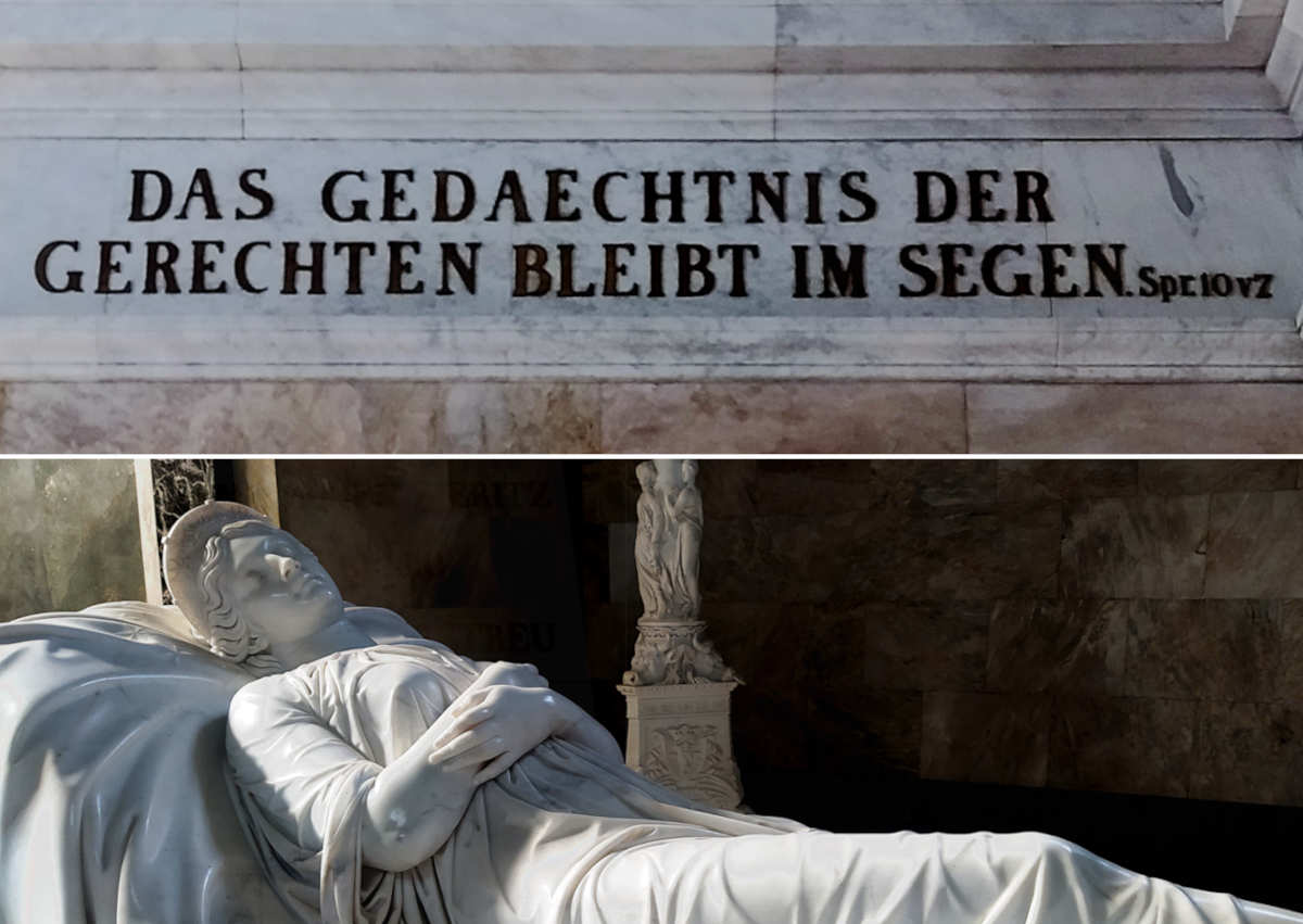 Freiwillige Eidesleistung an der letzten Ruhestätte  Kaiser Wilhelms I.